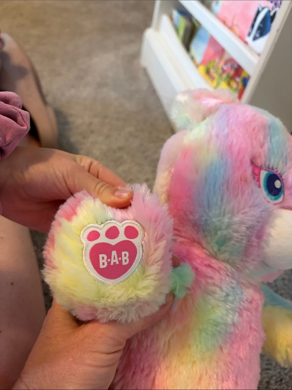 Build-A-Bear soft rainbow